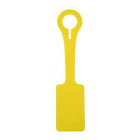 Crossing Silicone Luggage Tag - Neon Yellow