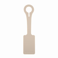 Crossing Silicone Luggage Tag - Oat Milk