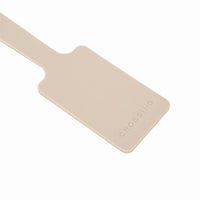 Crossing Silicone Luggage Tag - Oat Milk