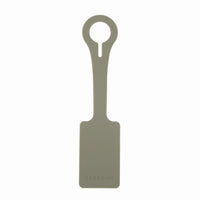 Crossing Silicone Luggage Tag - Olive Sage