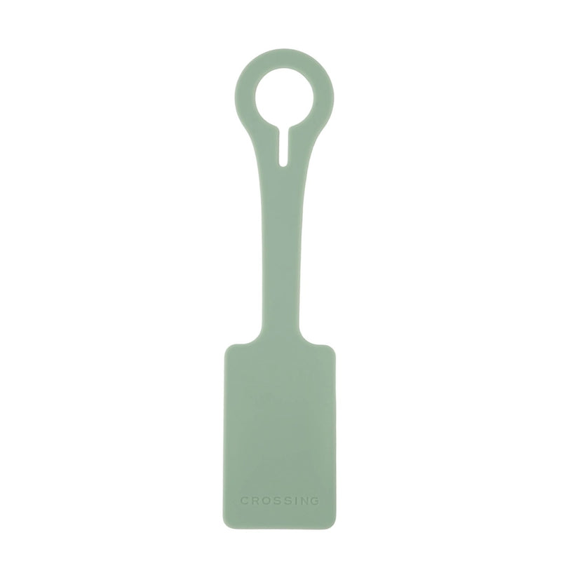 Crossing Silicone Luggage Tag - Pistachio