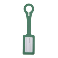 Crossing Silicone Luggage Tag - Sage Green