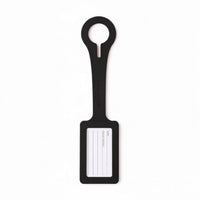 Crossing Silicone Luggage Tag - Singapore (Black)