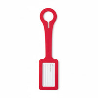 Crossing Silicone Luggage Tag - Singapore (Red)