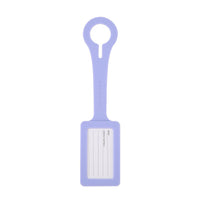 Crossing Silicone Luggage Tag - Taro Cream