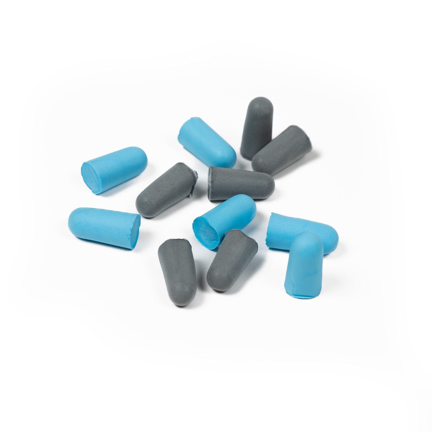 Crossing Soft Foam Earplugs 6 Pairs - Blue/Grey