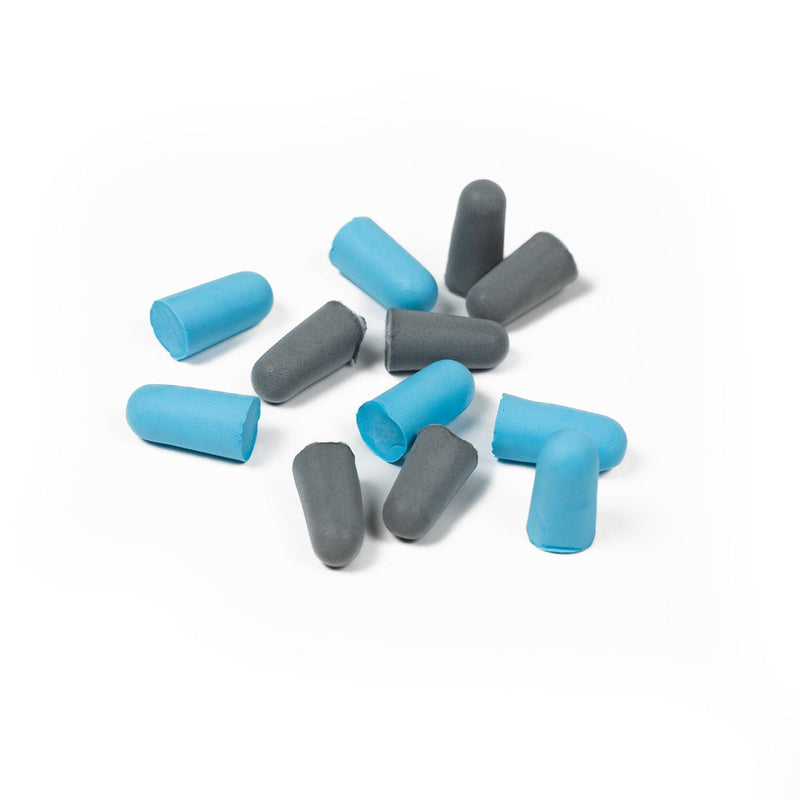 Crossing Soft Foam Earplugs 6 Pairs - Blue/Grey