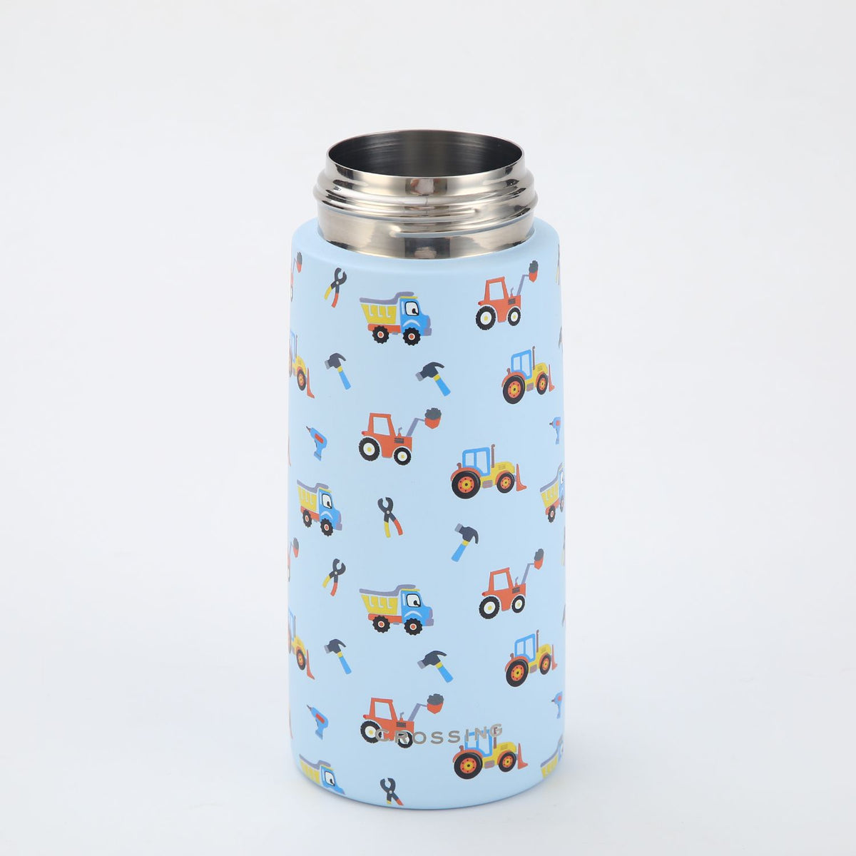Crossing S/S 316 Kids' Insulated Water Bottle W/Sipper Silicone Straw 500ml - Busy Builders