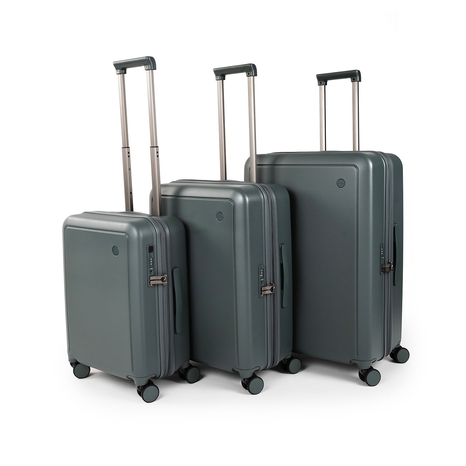 Crossing STEL Polycarbonate Carry On 20" Luggage - Green