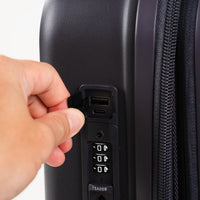 Crossing STEL Polycarbonate Carry On 20" Luggage - Navy