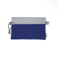 Crossing Tessa Colour Block Pouch Large - Blue/Grey