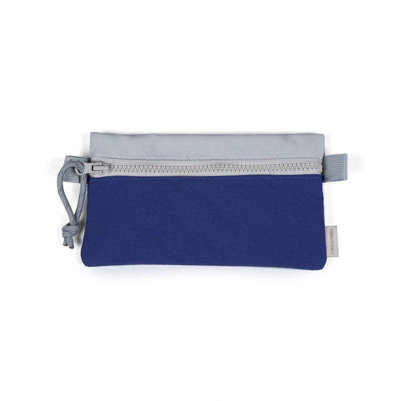 Crossing Tessa Colour Block Pouch Small - Blue/Grey