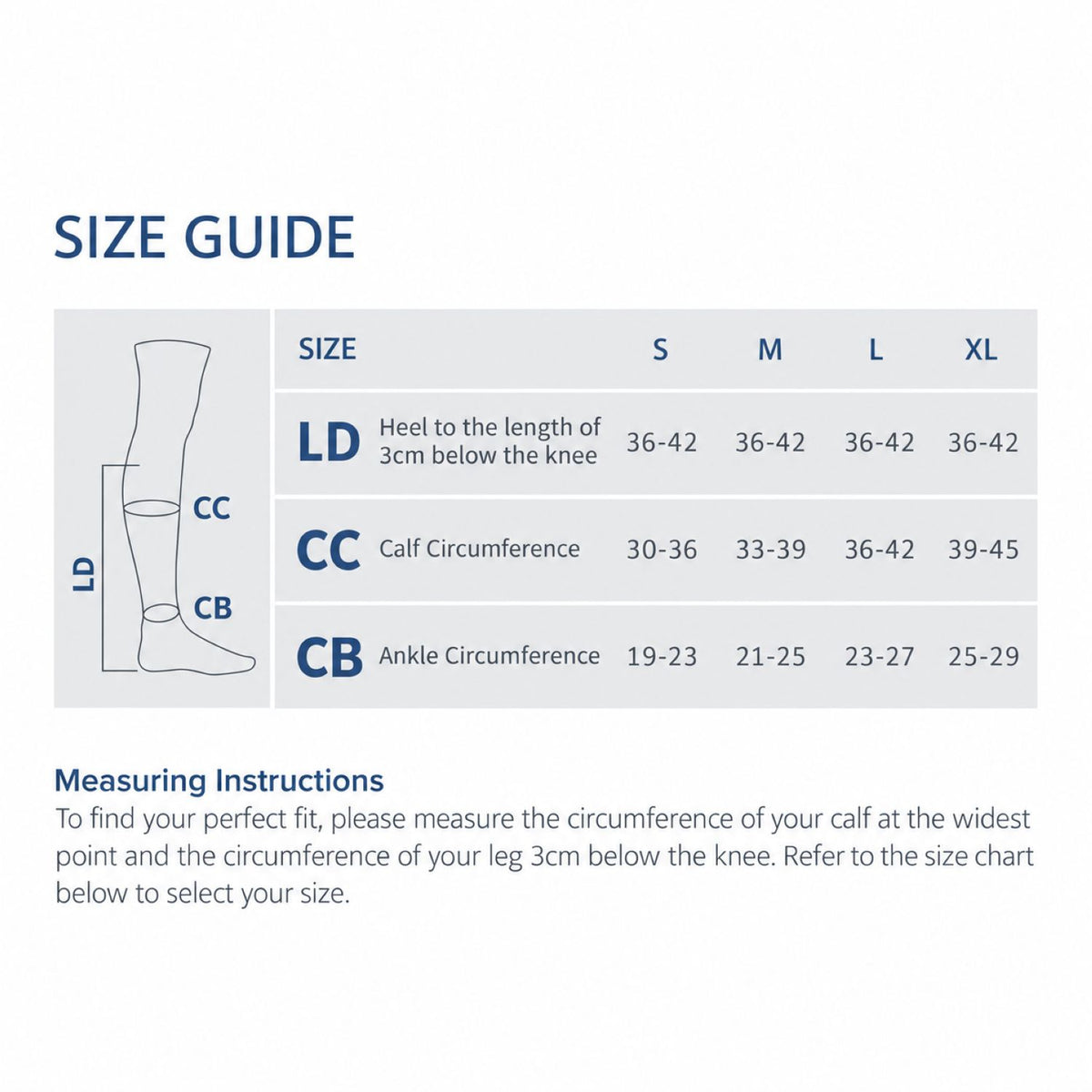 Crossing Travel & Flight Compression Socks XL - Black