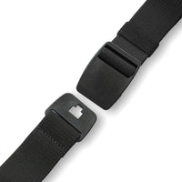 Crossing Travel Adventure Belt With Side Release Buckle (Medium) - Black