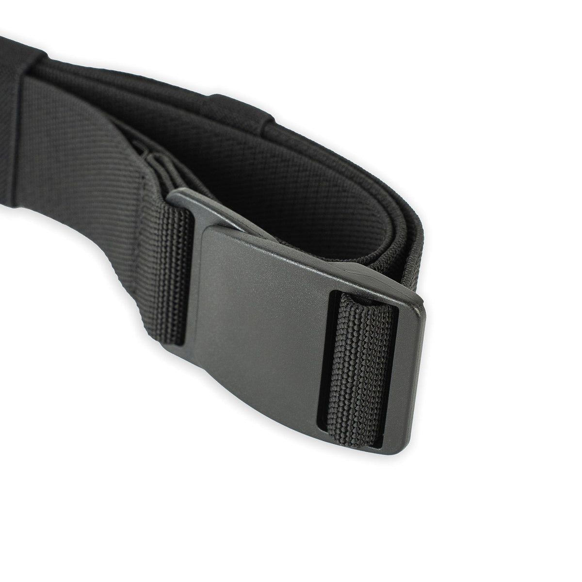 Crossing Travel Adventure Belt With Side Release Buckle (Medium) - Black