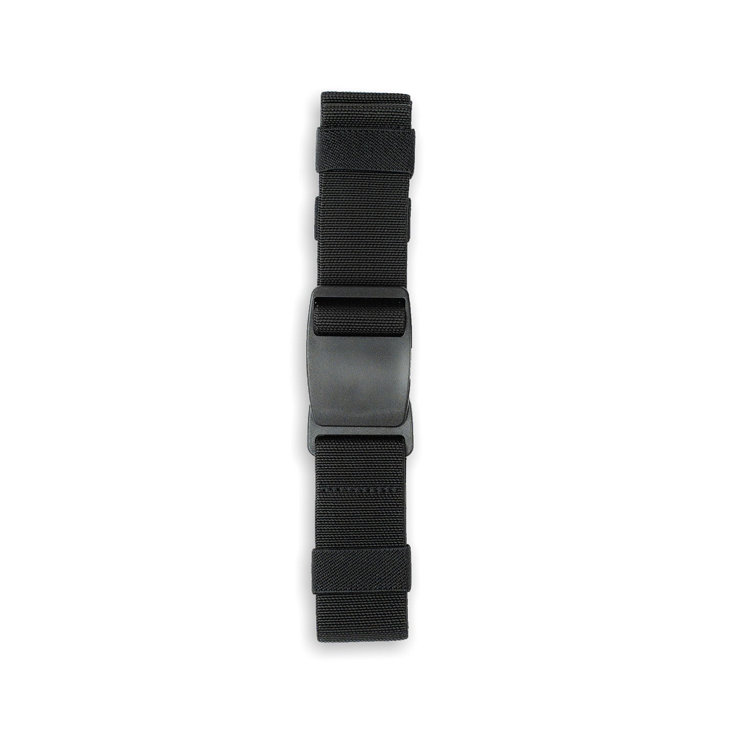 Crossing Travel Adventure Belt With Side Release Buckle (Medium) - Black