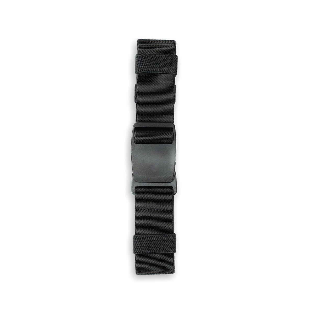 Crossing Travel Adventure Belt With Side Release Buckle (Medium) - Black