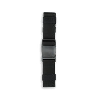 Crossing Travel Adventure Belt With Side Release Buckle (Medium) - Black