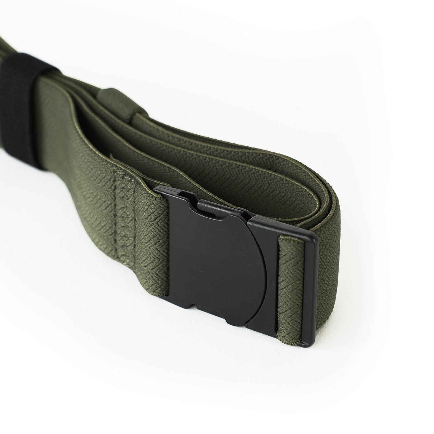 Crossing Travel Belt With Loop Buckle (Large) - Green