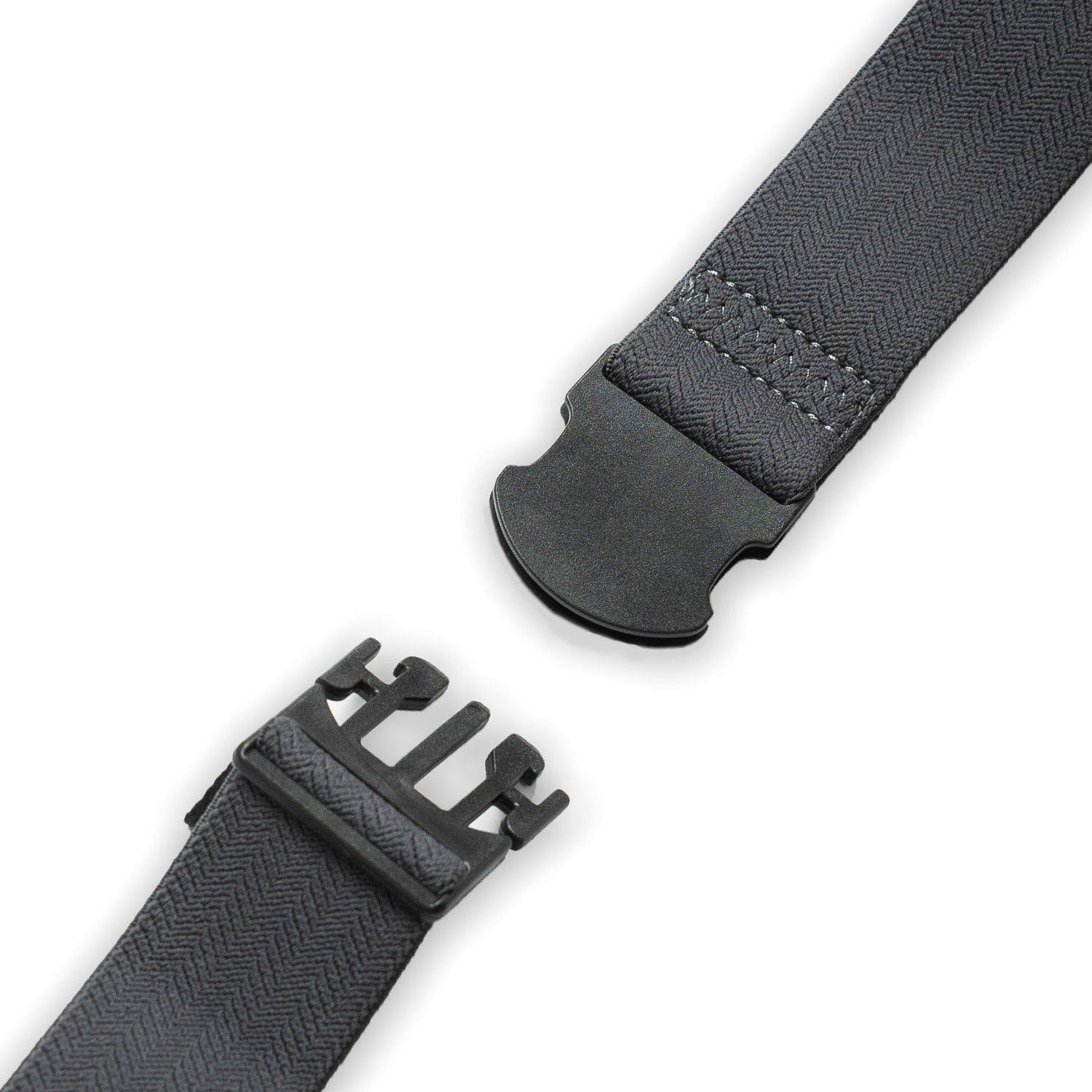 Crossing Travel Belt With Loop Buckle (Large) - Grey