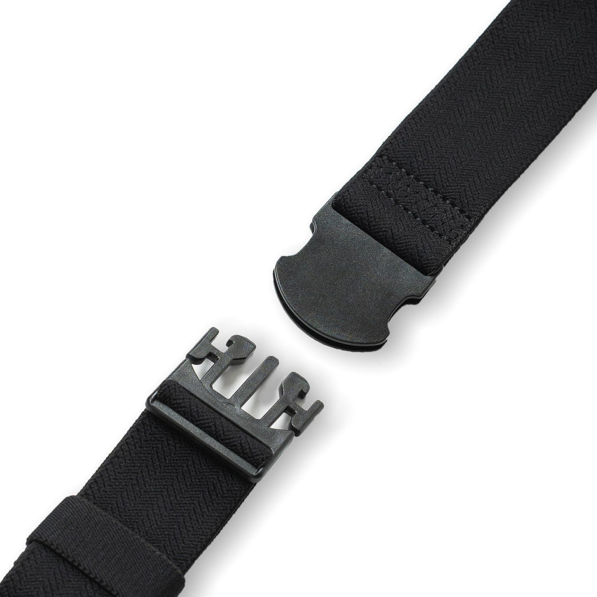 Crossing Travel Belt With Loop Buckle (Medium) - Black