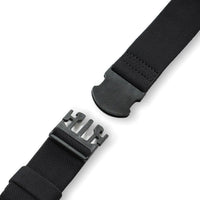 Crossing Travel Belt With Loop Buckle (Medium) - Black