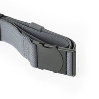 Crossing Travel Belt With Loop Buckle (Medium) - Grey