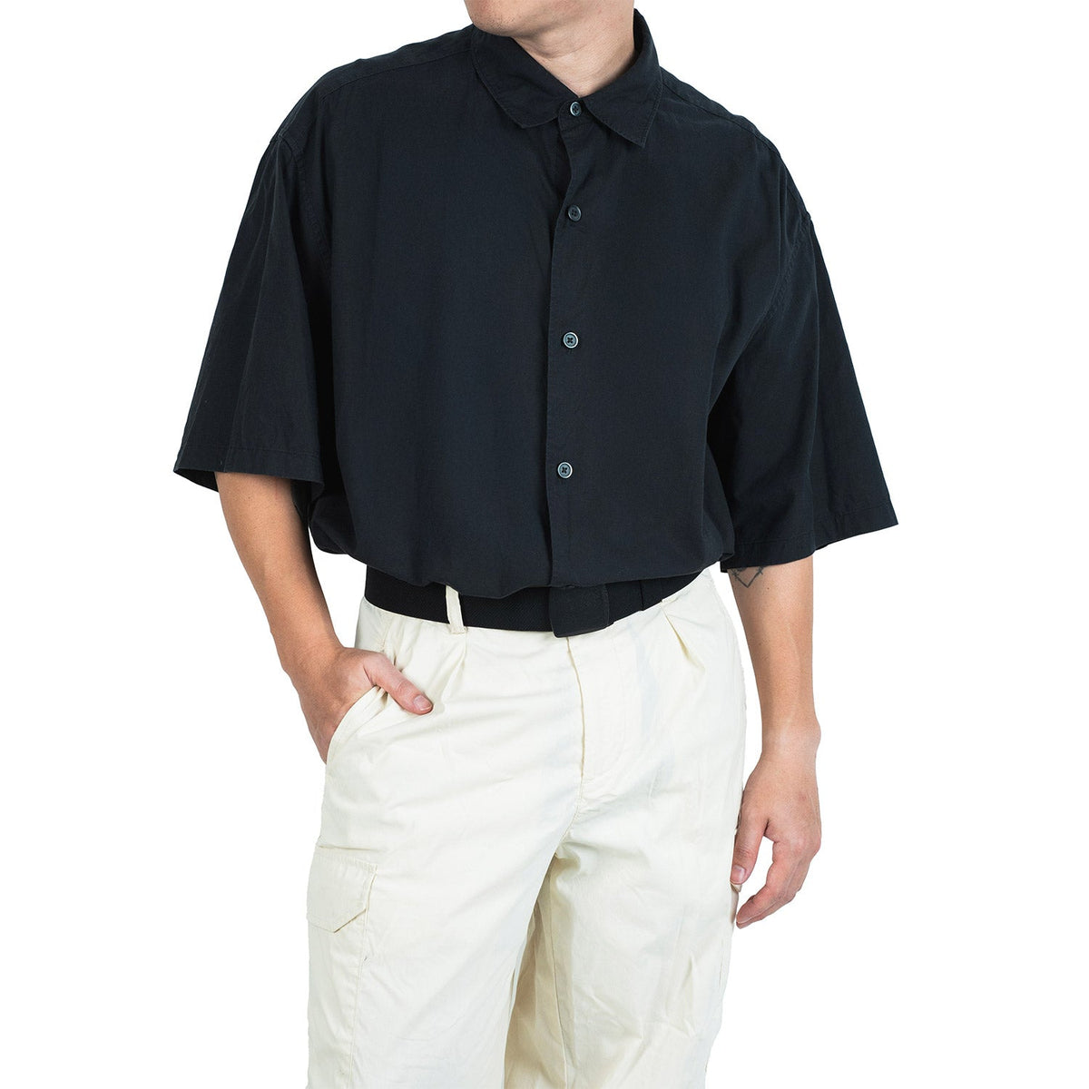 Crossing Travel Belt With Clip Buckle (One Size) - Black