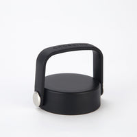 Crossing Urban Ceramic S/S Insulated Flat Cap Bottle With Handle 1000ml - Ebony (Black)