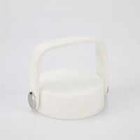Crossing Urban Ceramic S/S Insulated Flat Cap Bottle With Handle 1000ml - Frost White