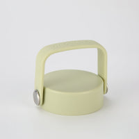 Crossing Urban Ceramic S/S Insulated Flat Cap Bottle With Handle 400ml - Pistachio (Light Green)