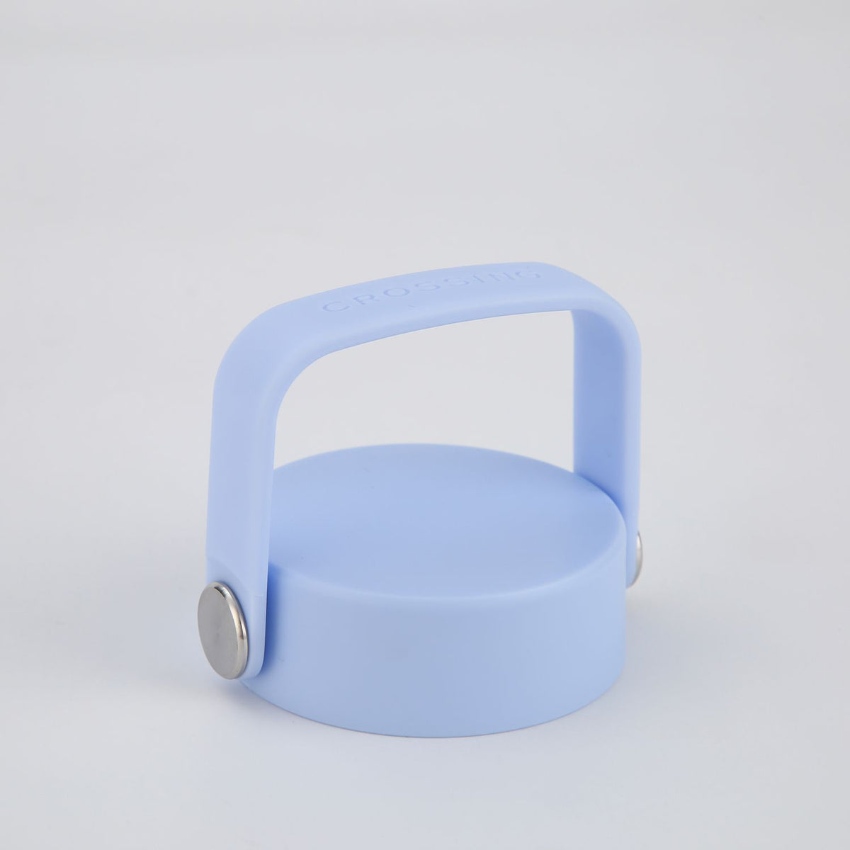 Crossing Urban Ceramic S/S Insulated Flat Cap Bottle With Handle 400ml - Sky Blue