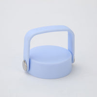Crossing Urban Ceramic S/S Insulated Flat Cap Bottle With Handle 400ML - Skyline Singapore (Sky Blue)