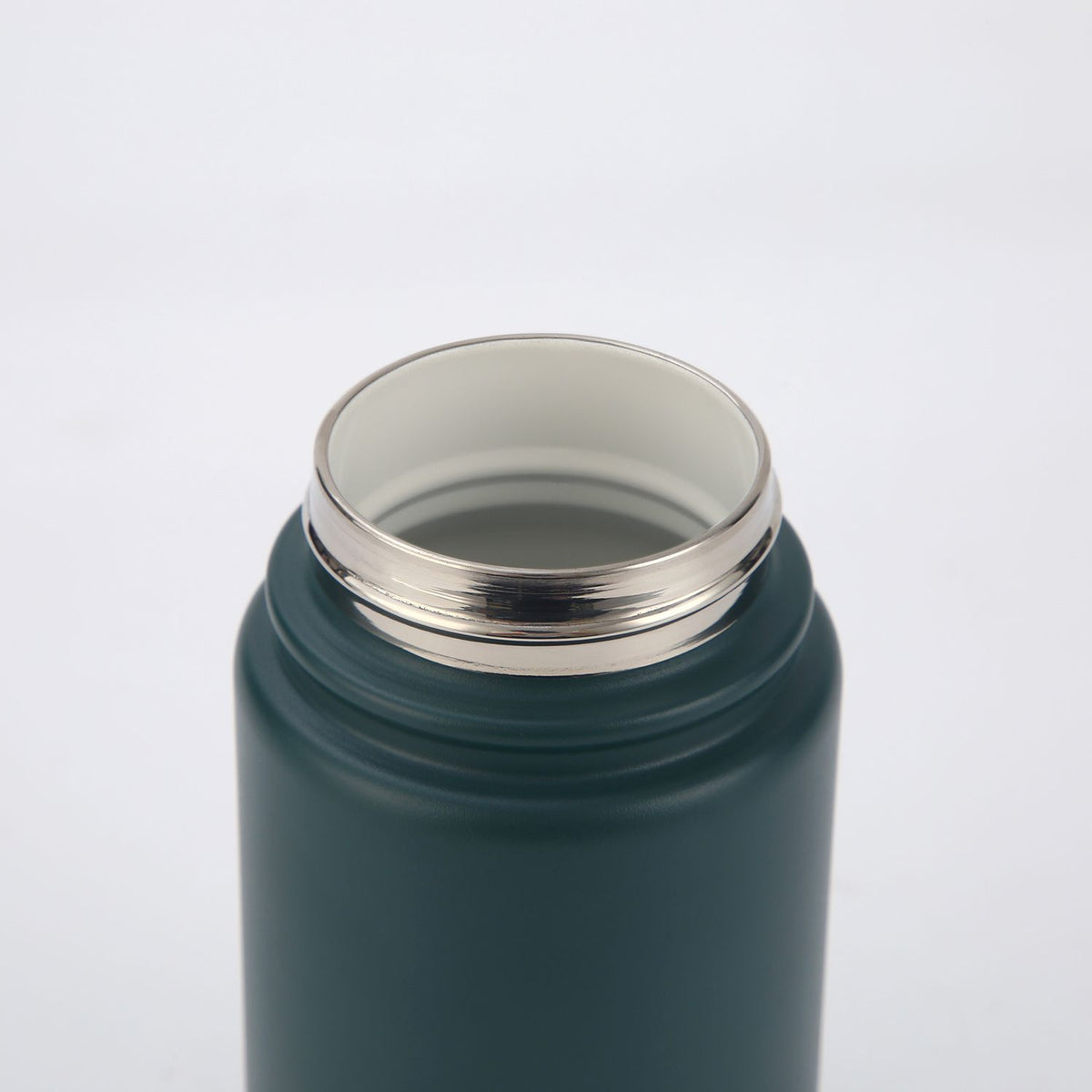 Crossing Urban Ceramic S/S Insulated Flat Cap Bottle With Handle 400ml - Squash V2