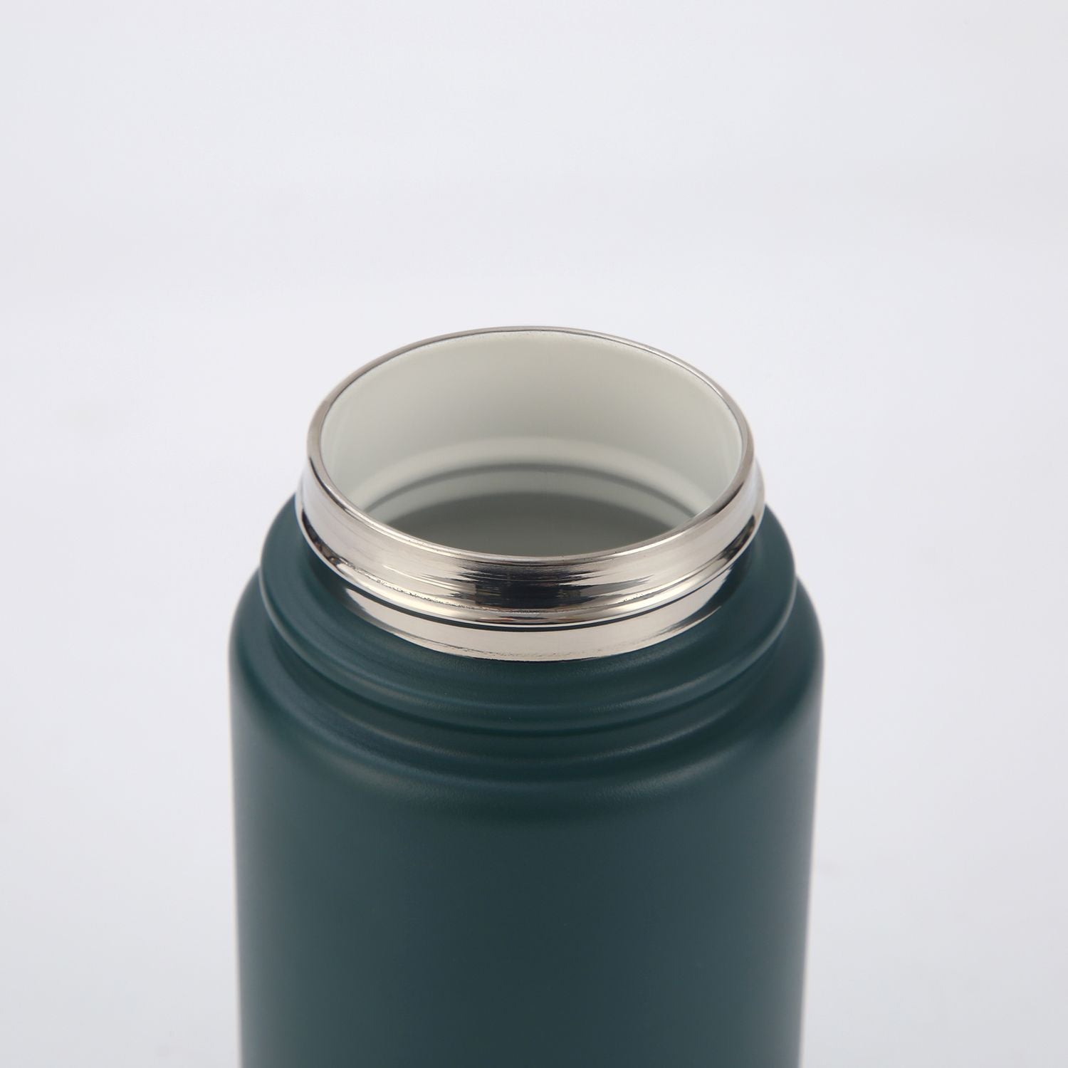 Crossing Urban Ceramic S/S Insulated Flat Cap Bottle With Handle 400ml - Squash V2