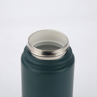Crossing Urban Ceramic S/S Insulated Flat Cap Bottle With Handle 400ml - Squash V2