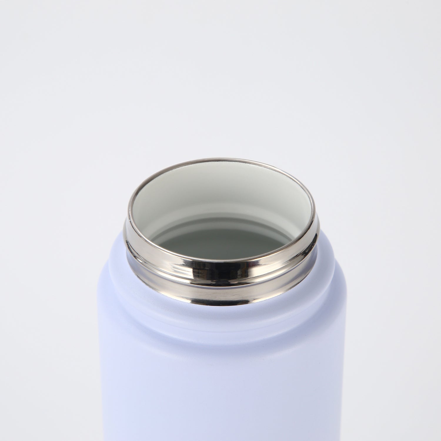 Crossing Urban Ceramic S/S Insulated Flat Cap Bottle With Handle 600ml - Ombre Coral Mist