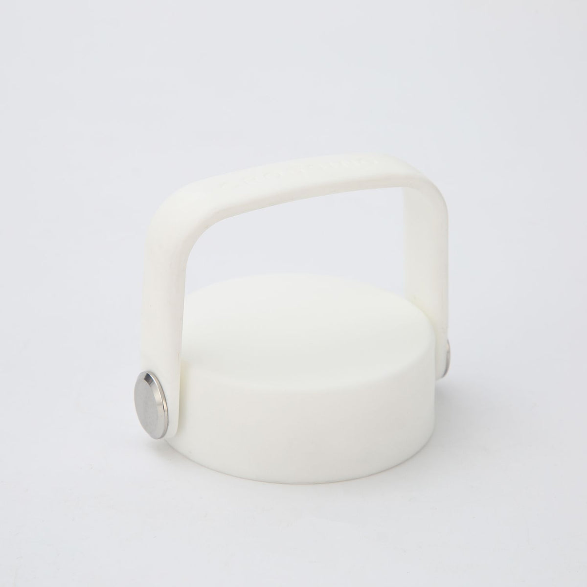Crossing Urban Ceramic S/S Insulated Flat Cap Bottle With Handle 600ML - Skyline Singapore (Frost White)