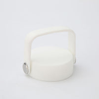 Crossing Urban Ceramic S/S Insulated Flat Cap Bottle With Handle 600ML - Skyline Singapore (Frost White)