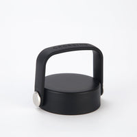 Crossing Urban Ceramic S/S Insulated Flat Cap Bottle With Handle 720ml - Ebony (Black)