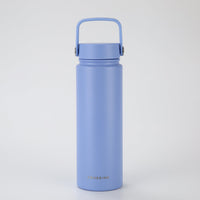 Crossing Urban Ceramic S/S Insulated Flat Cap Bottle With Handle 720ml - Heirloom Blue (Light Blue)