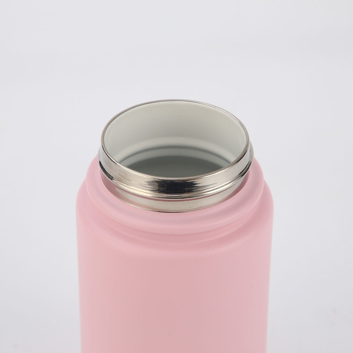 Crossing Urban Ceramic S/S Insulated Flat Cap Bottle With Handle 720ml - Light Pink