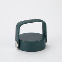 Crossing Urban Ceramic S/S Insulated Flat Cap Bottle With Handle 720ml - Squash (Dark Green)