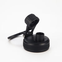 Crossing Urban Ceramic S/S Insulated Screw Cap Sports Bottle With Handle 1000ml - Ebony (Black)