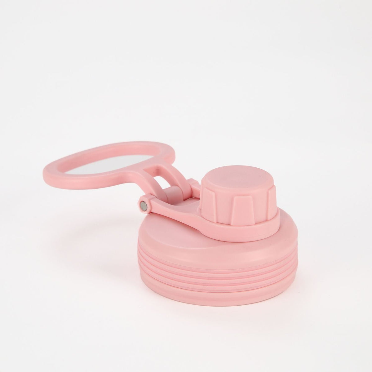 Crossing Urban Ceramic S/S Insulated Screw Cap Sports Bottle With Handle 600ml - Dusty Rose (Dark Pink)
