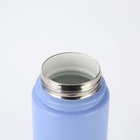 Crossing Urban Ceramic S/S Insulated Screw Cap Sports Bottle With Handle 600ml - Heirloom Blue Cotton (Mix)
