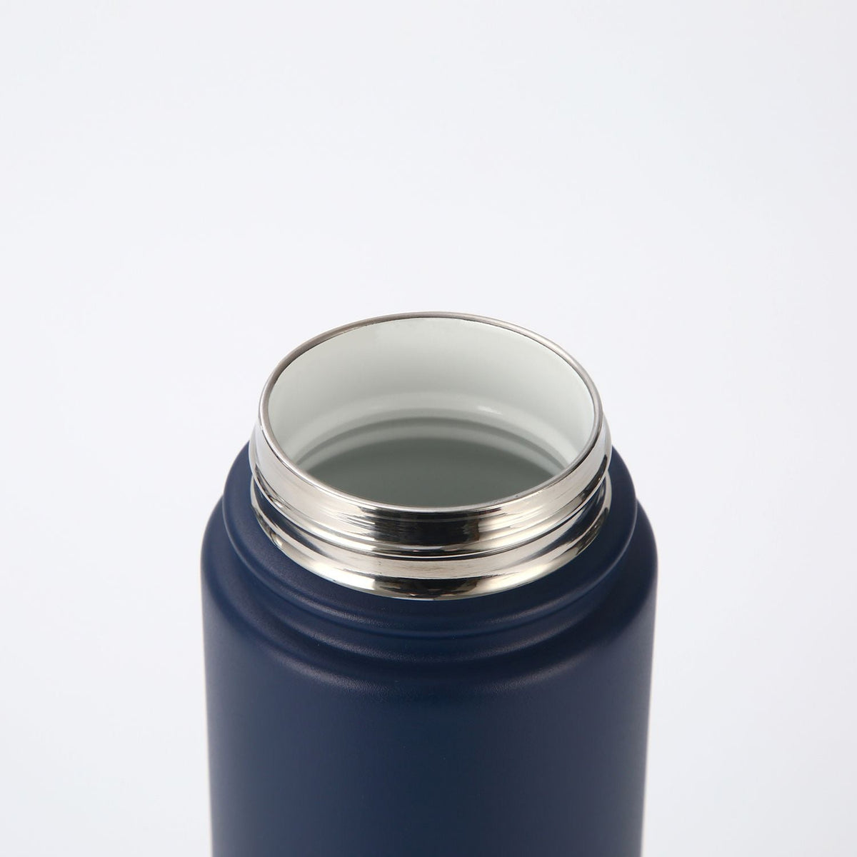 Crossing Urban Ceramic S/S Insulated Screw Cap Sports Bottle With Handle 600ml - Ink Blue (Dark Blue)