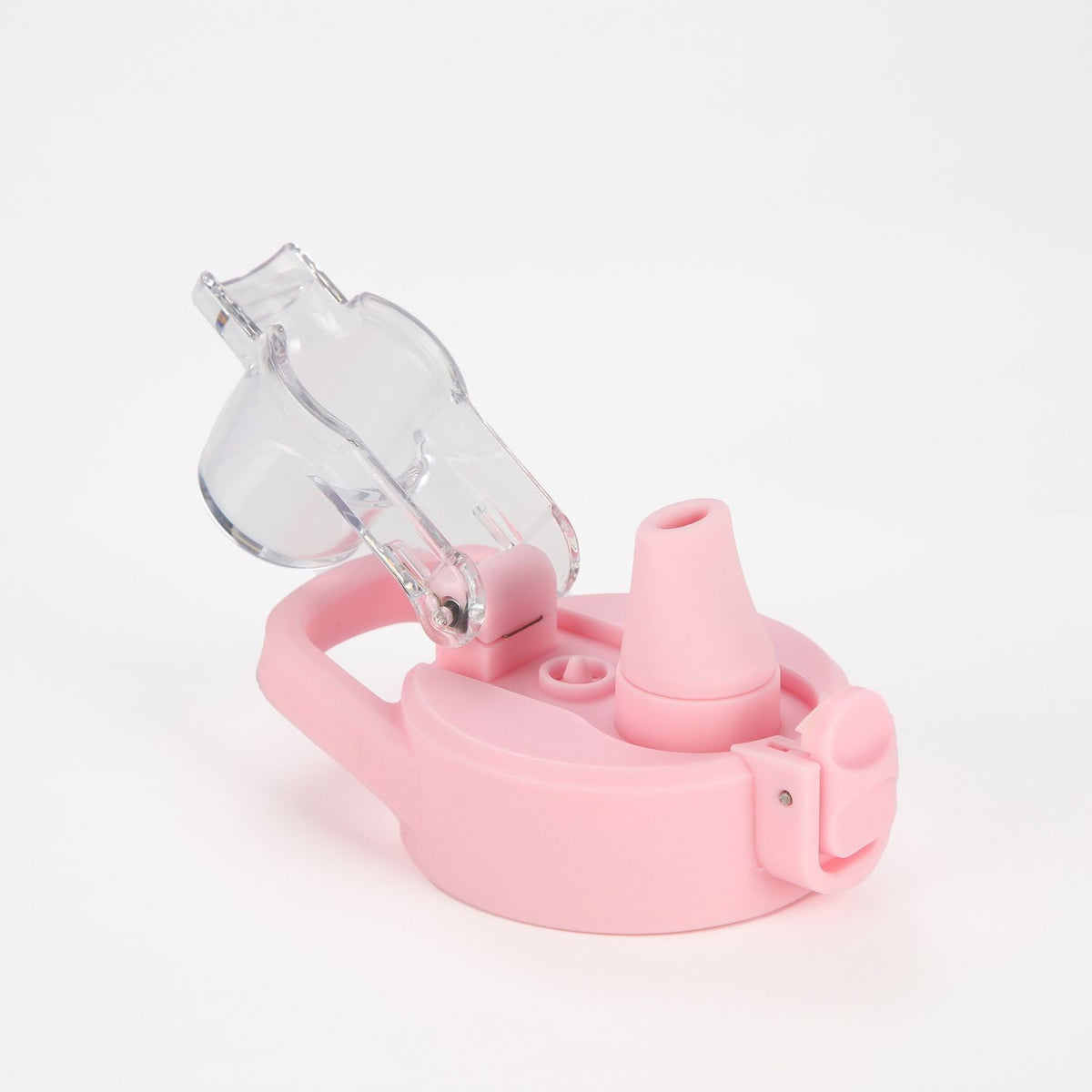 Crossing Urban Ceramic S/S Insulated Straw Sipper Cap Sports Bottle With Handle 480ml - Dusty Rose