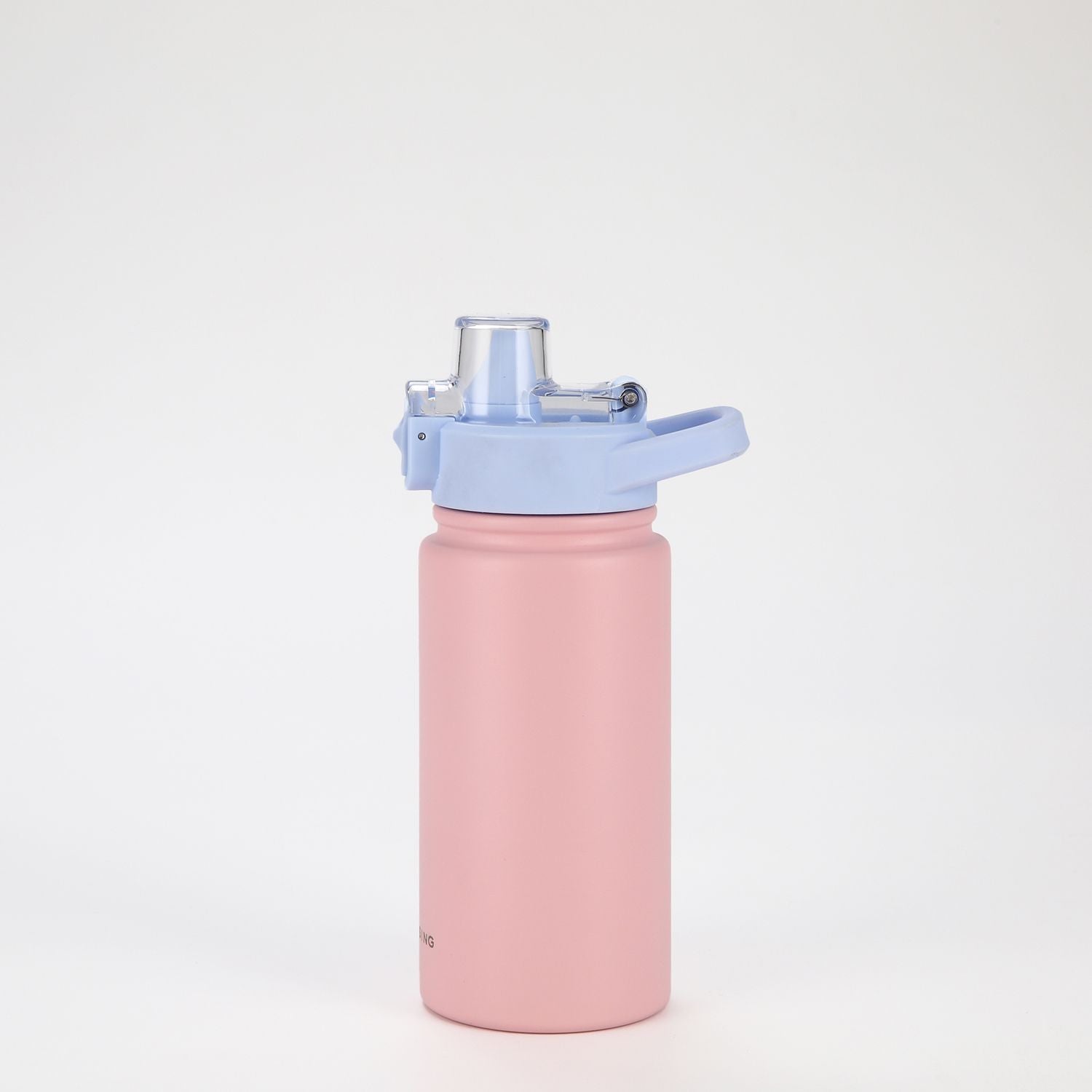 Crossing Urban Ceramic S/S Insulated Straw Sipper Cap Sports Bottle With Handle 480ml - Dusty Rose