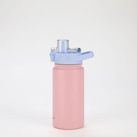 Crossing Urban Ceramic S/S Insulated Straw Sipper Cap Sports Bottle With Handle 480ml - Dusty Rose